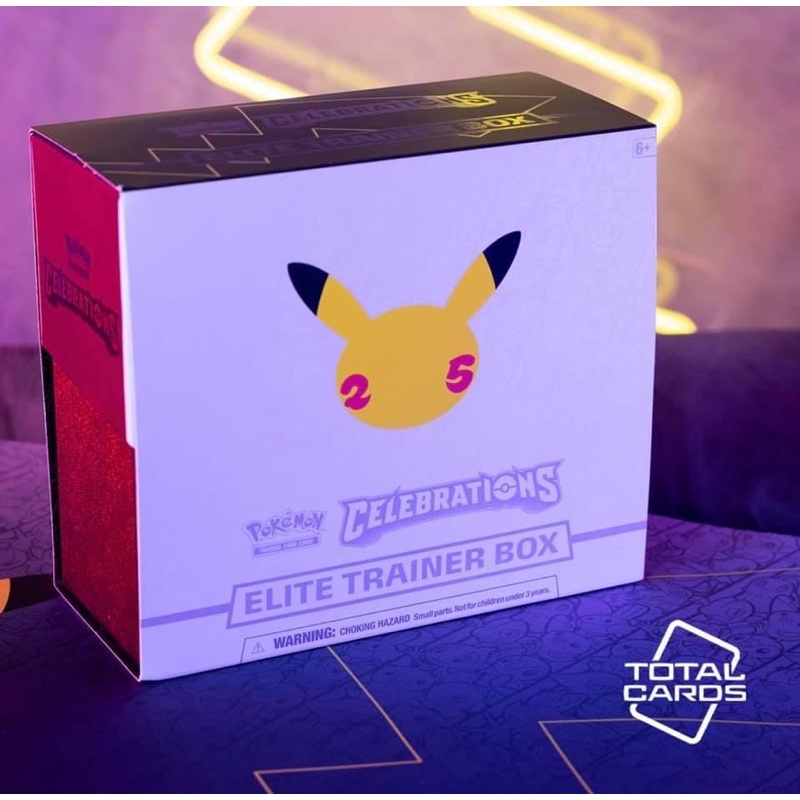 Pokemon Tcg 25th Anniversary Celebrations Elite Trainer Box Shopee Singapore
