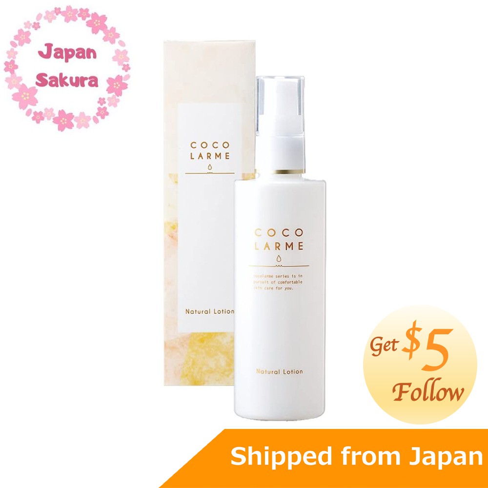 Japan Cocolarme Natural Lotion 100ml Lotion Virgin Coconut Oil Emulsion Coconut Oil Vitamin C Derivative Shopee Singapore