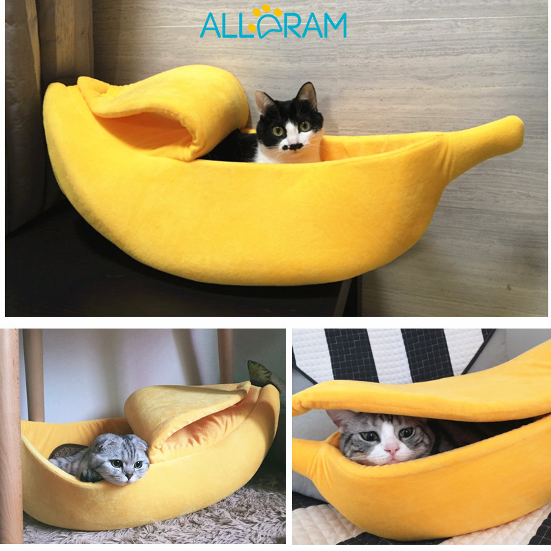 banana plush for cats
