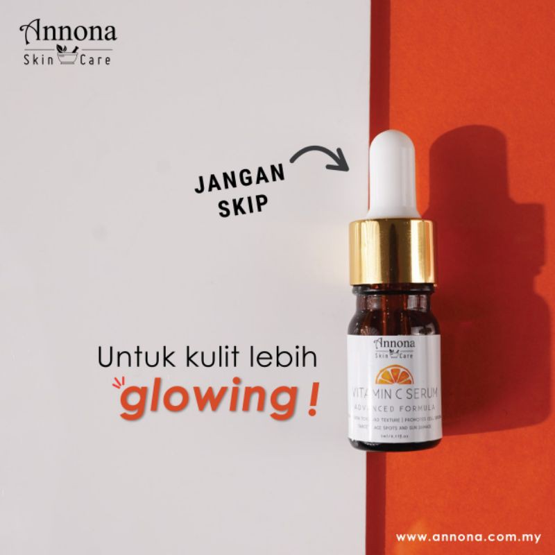 Shop Malaysia Vitamin C Serum Annona Oppo Serum 5ml Burgundy Acne And Grated Serum Shopee Singapore