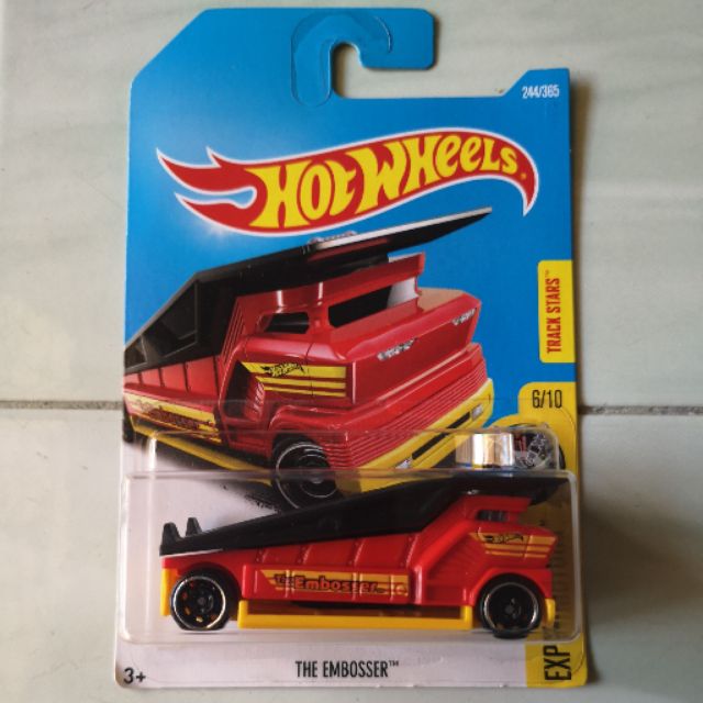 the embosser hot wheels