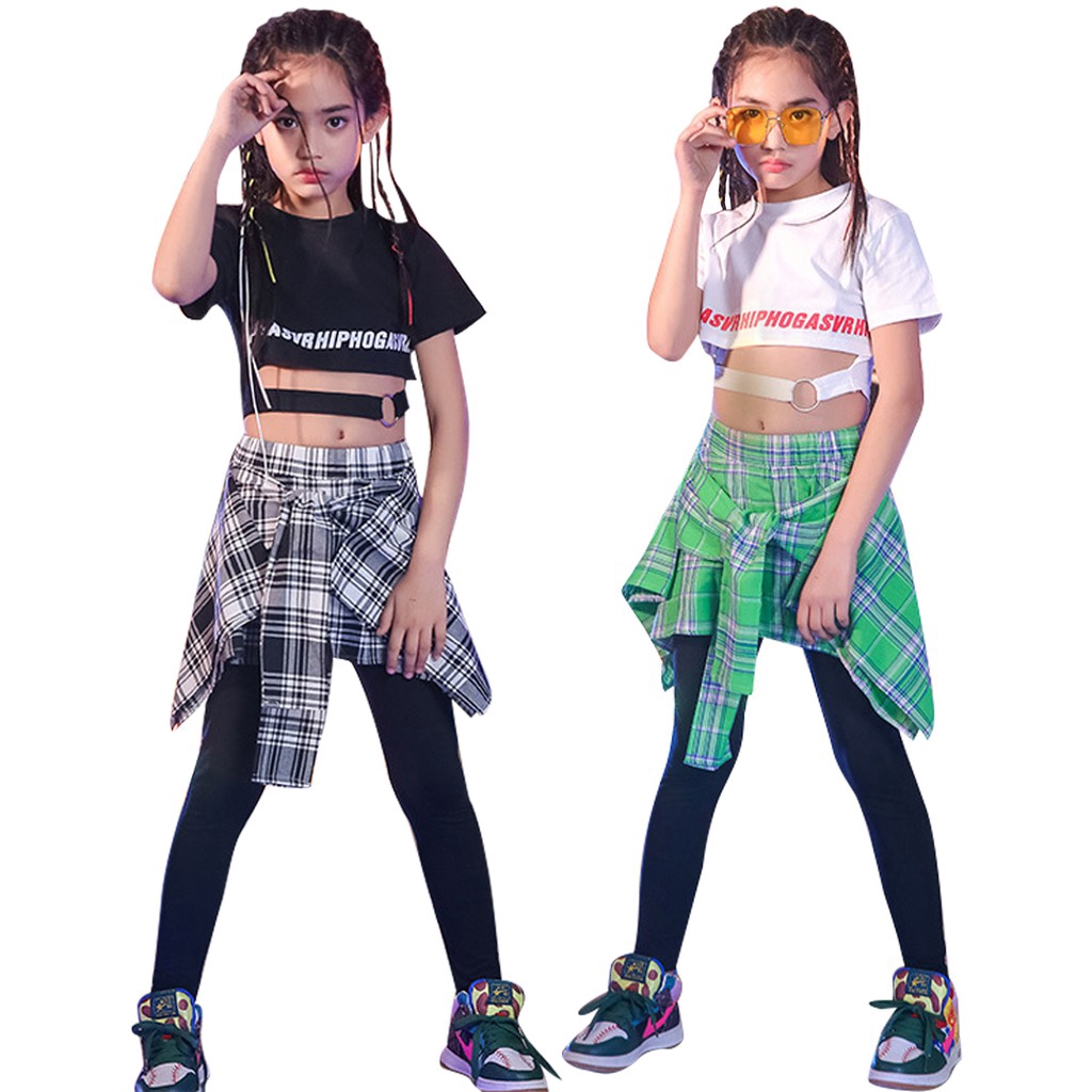 kids dance crop top