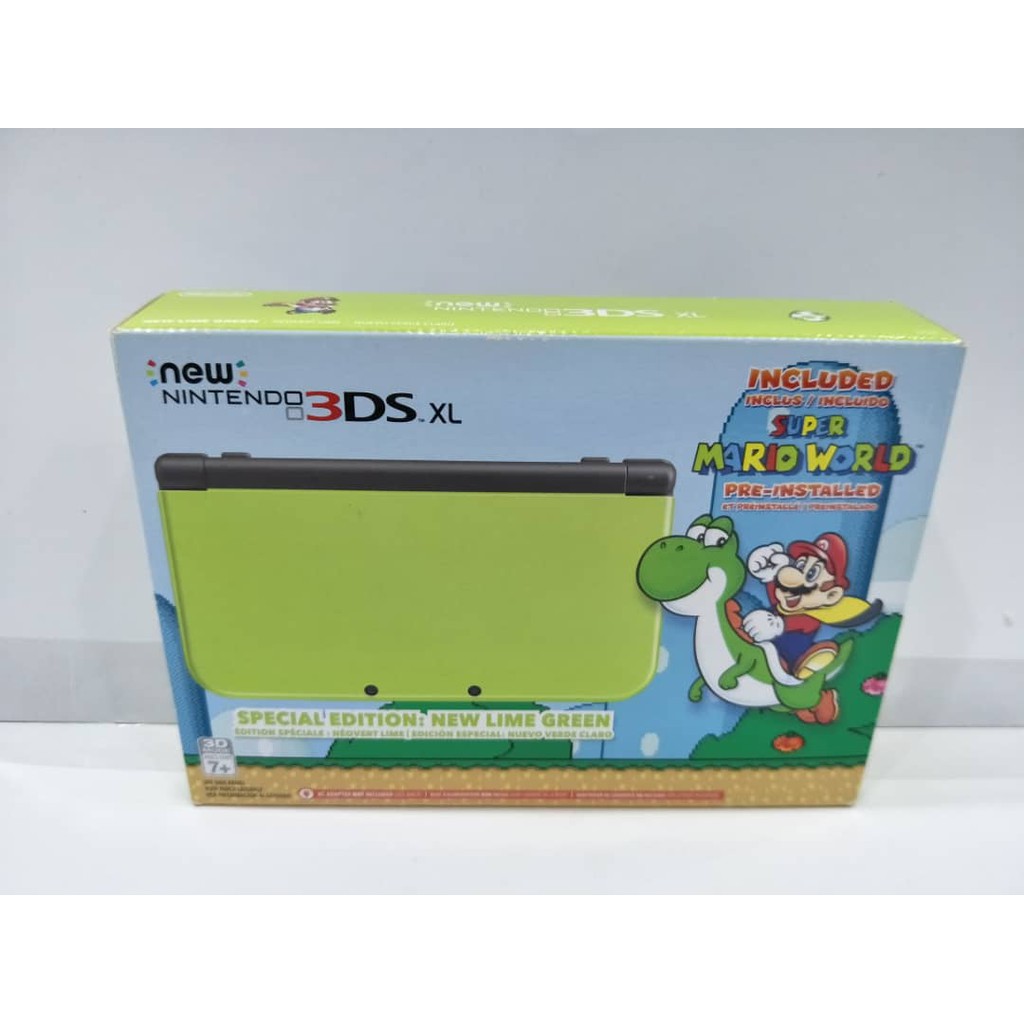 Nintendo New 3DS XL New Lime Green Special Edition Console (Asia/US ...