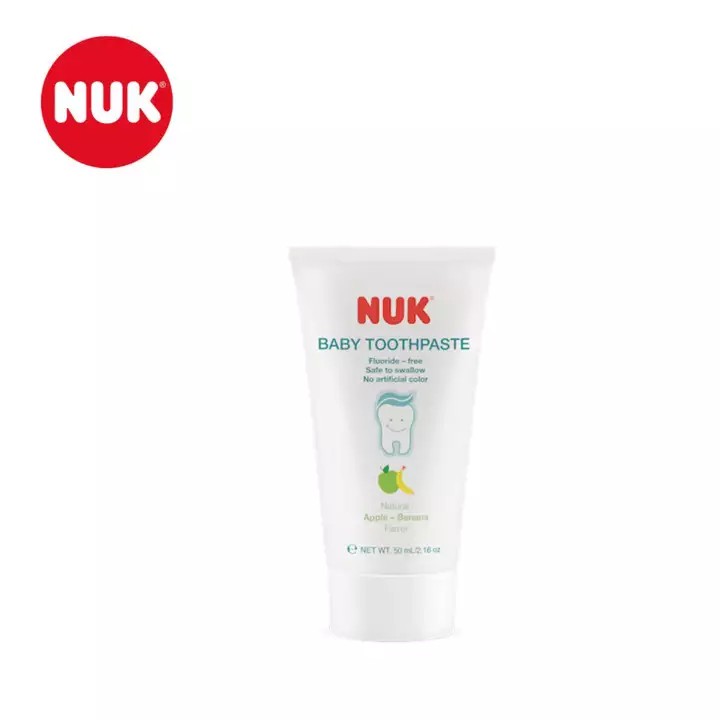 NUK Baby Toothpaste (Fluoridefree , No artificial color) Shopee Singapore