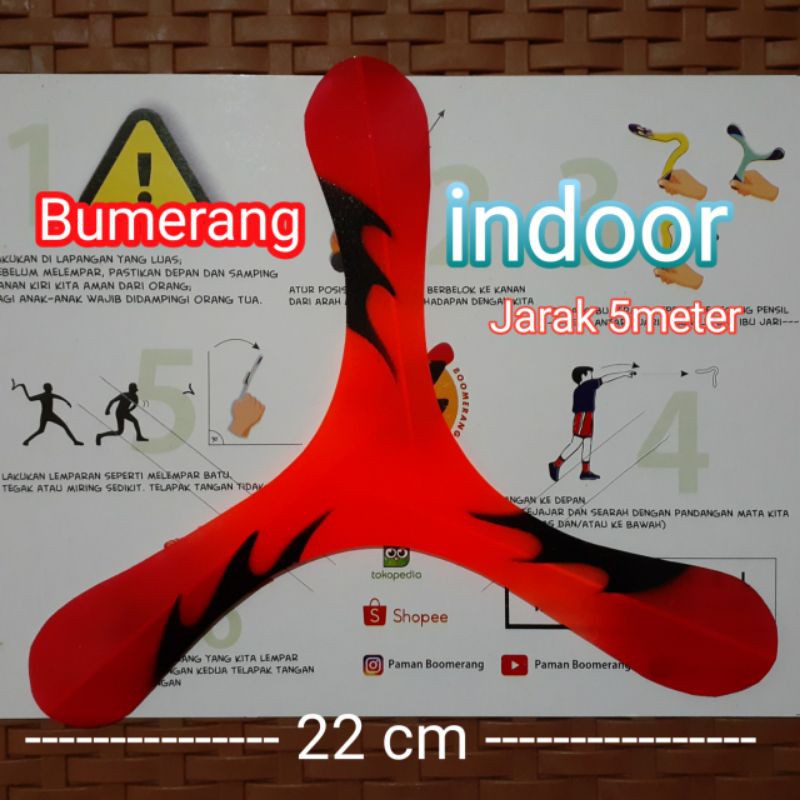 Boomerang Indoor Boomerang 5 Meters Shopee Singapore