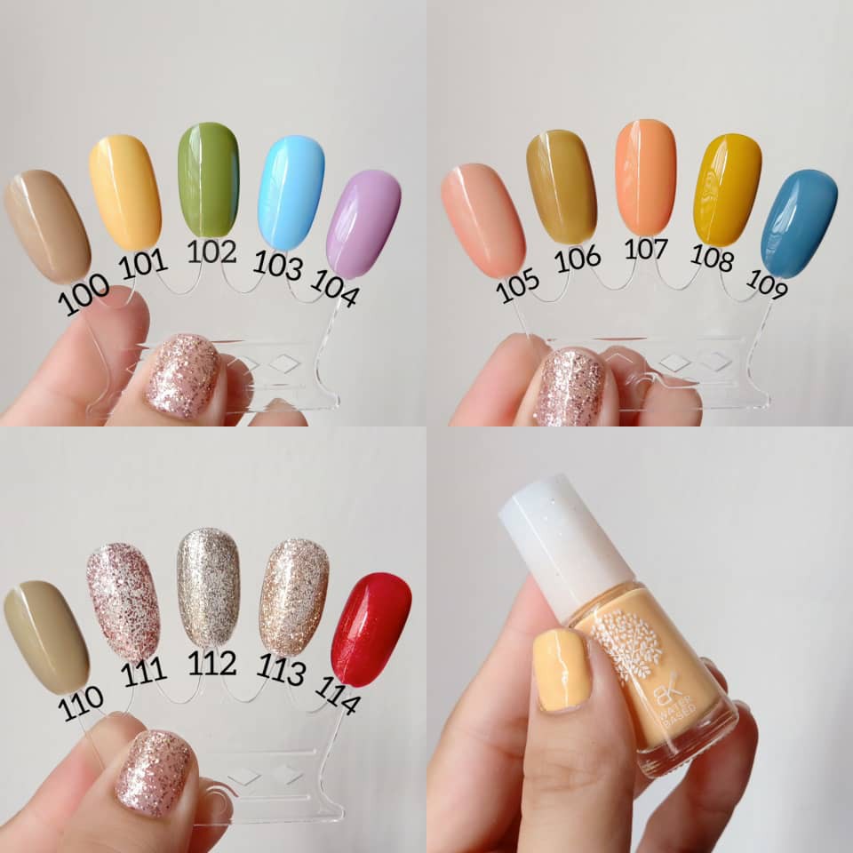 Shop Malaysia Bk Peel Off Nail Polish New Color 2020 Shopee Singapore