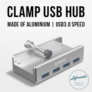 SG Seller | Clamp USB Hub | USB3.0 Speed USB Hub | High Speed USB Hub | Aluminium USB Hub