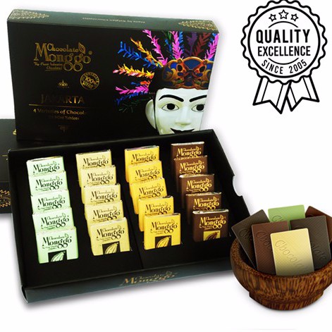 Chocolate Souvenir 5x4 Flavors Monggo Chocolate Chocolate By Gift Gift Shopee Singapore