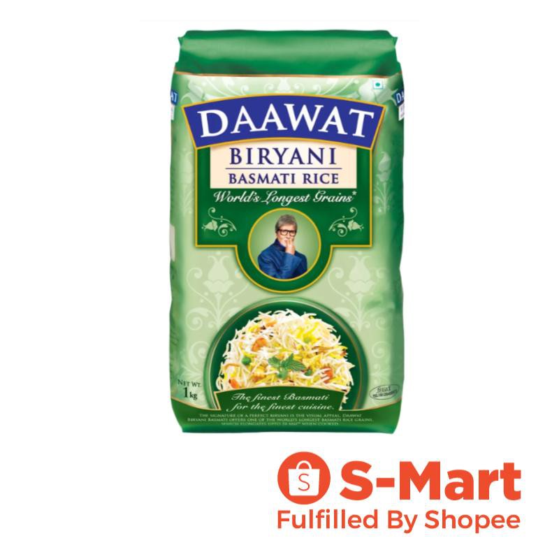 Daawat Biryani Basmati Rice 1kg Sonnamera Shopee Singapore