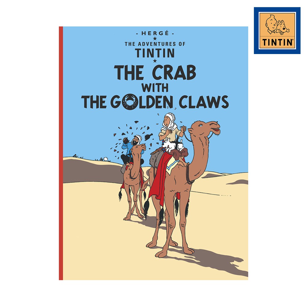 Tintin English Hardcover Comic-Book Albums: The Adventures of Tintin - The  Crab with a Golden Claws (A4) - 62 Pages | Shopee Singapore