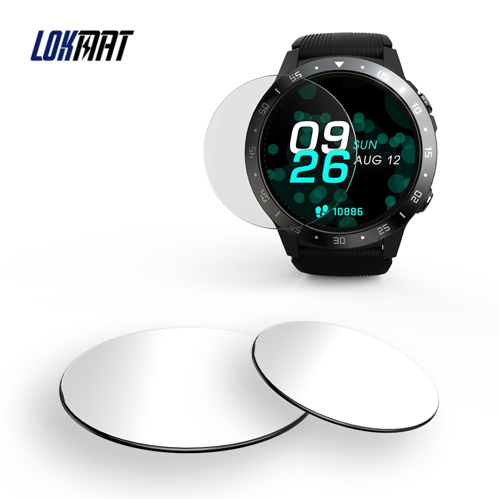 LOKMAT Smartwatch tempered glass screen protector 35mm 36mm 37mm 38mm ...