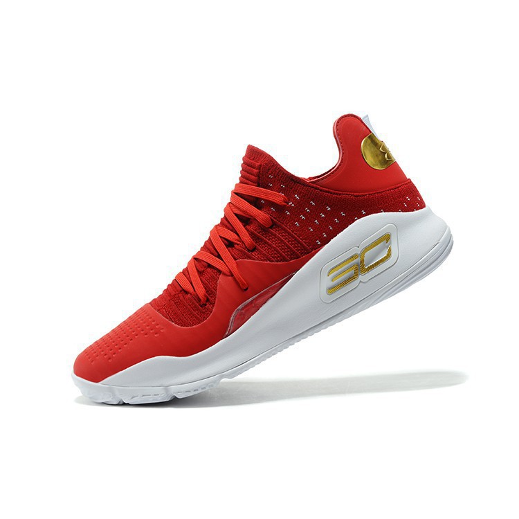 curry 4 shoes red