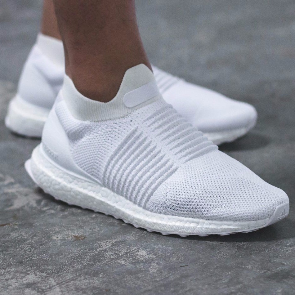 ultra boost laceless trainers