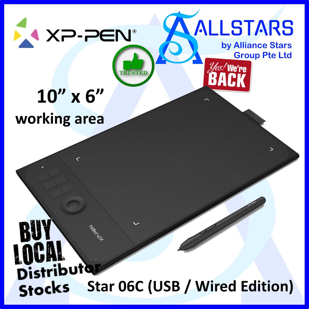 Как подключить графический планшет к компьютеру xp pen star 06c