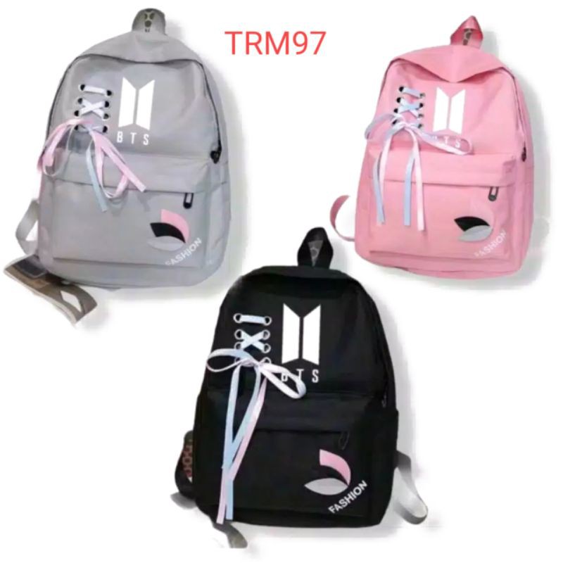 【Send Lomo Card】BTS Photo Backpack School Bag for Student USB Laptop Bag  JIMIN JUNGKOOK V SUGA J-HOPE RM JIN Tae Hyung