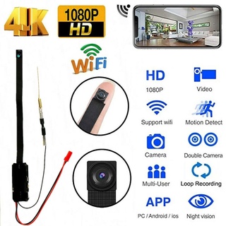 💖[ IN STOCK] 💖  Mini Hidden HD Spy camera P2P Wireless WiFi Live Cam IP Digital Video Recorder