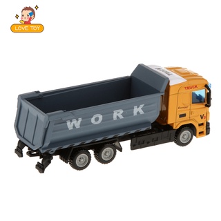 [Whgirl] Mini 1:64 Diecast Tipper Tip Lorry Dump Truck Model Alloy Vehicle Cars Toys