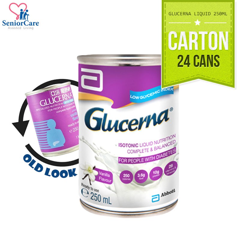 Abbott Glucerna Nutritional Liquid Meal Replacement Carton of 24