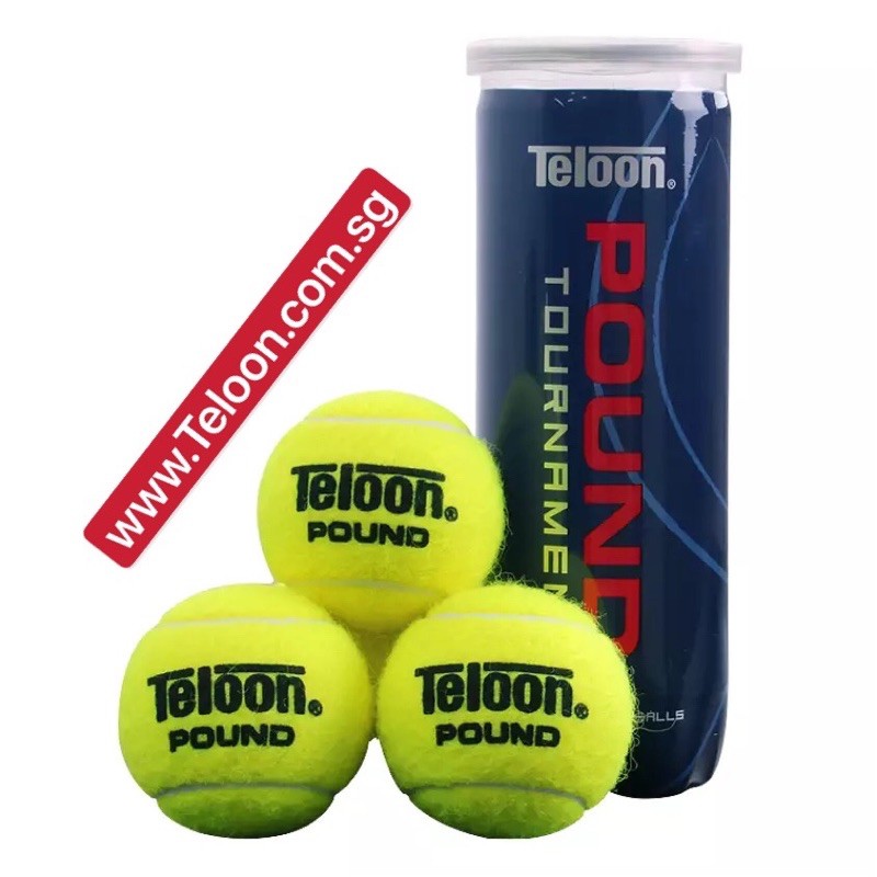 TELOON Tennis Ball ITF APPROVED POUND P3 BLUE (72 Balls/24 Tubes
