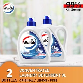 Walch Antibacterial Concentrated Laundry Detergent 3l X 4 Bottles Singapore