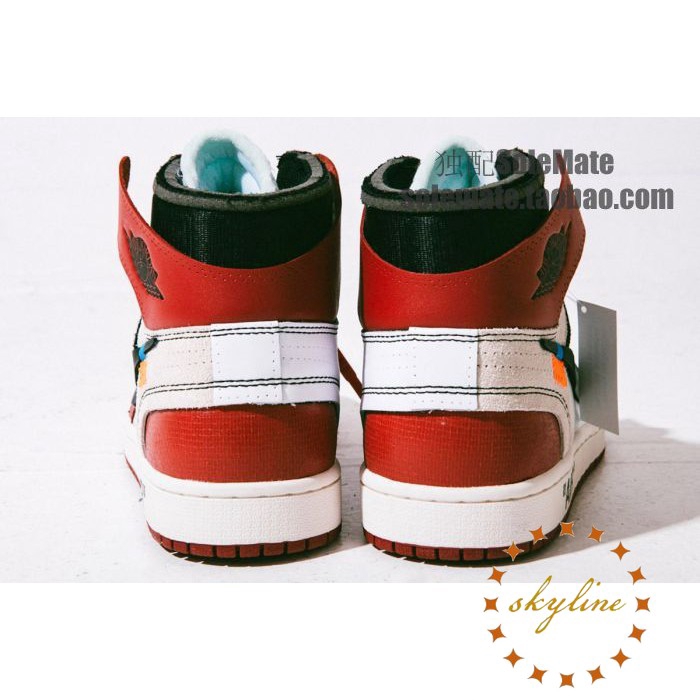 nike air jordan 1 chicago off white