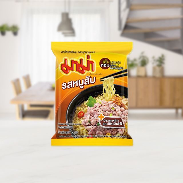 Mama Instant Noodles Minced Pork Flavour 30pcs Shopee Singapore