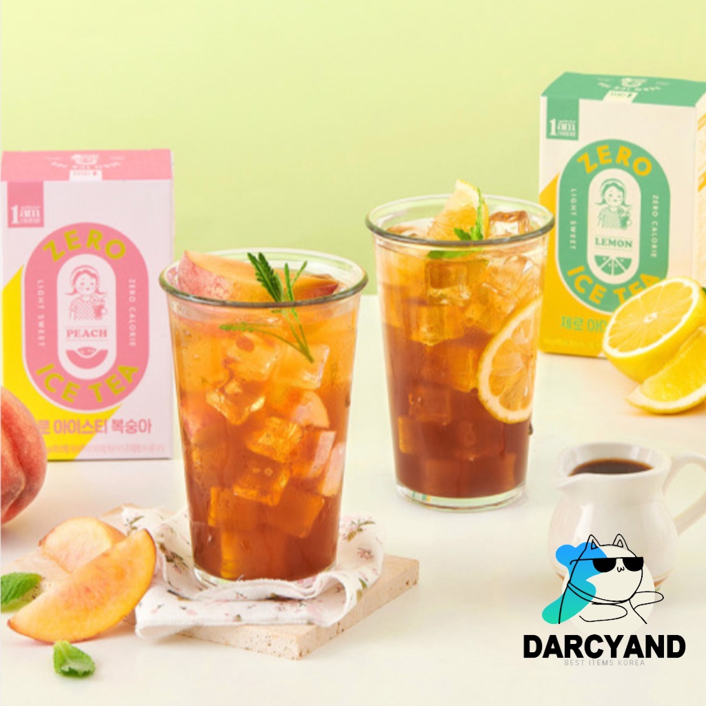 1am ZERO ICE TEA Lemon Peach Flavor 20g x 10sticks No Sugar Beverages