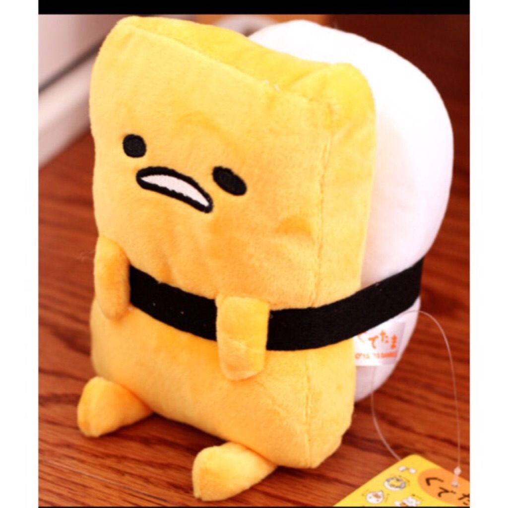 gudetama sushi plush