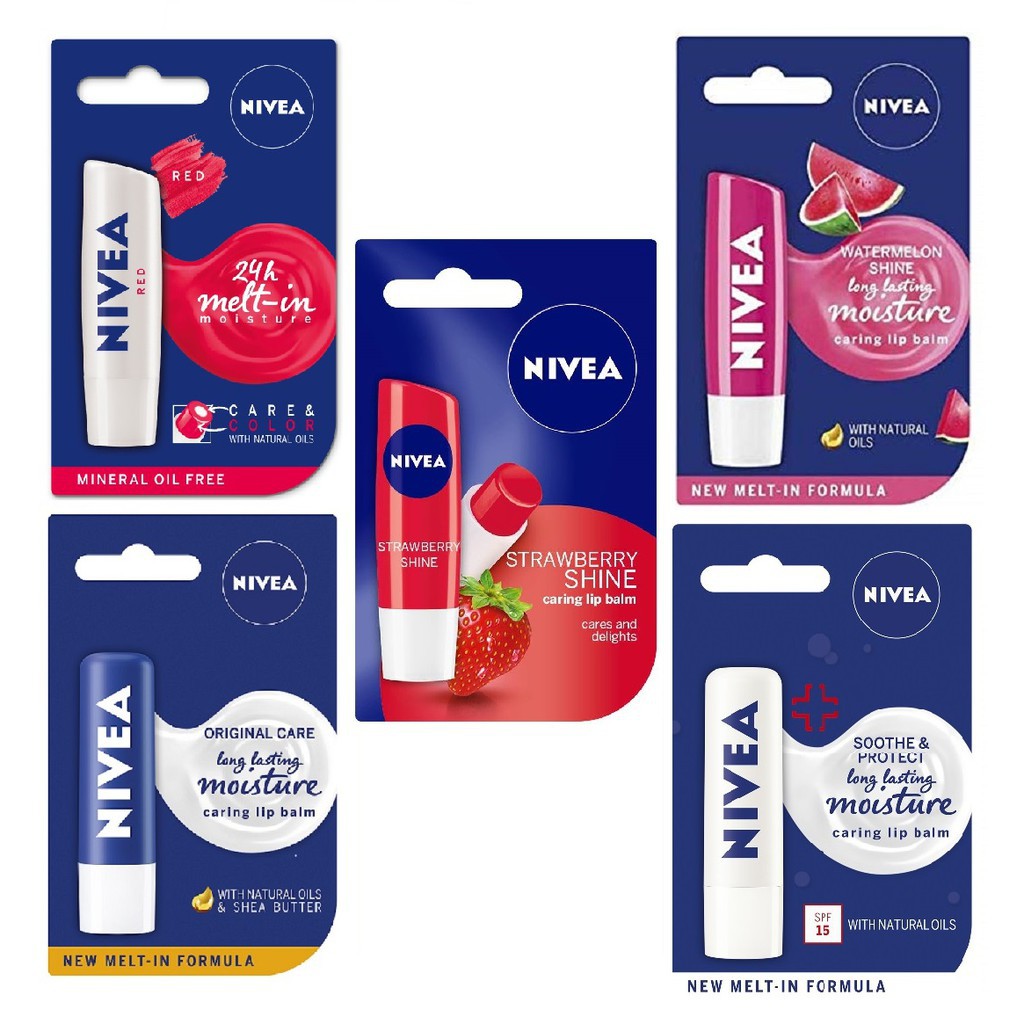 nivea lip moisturizer