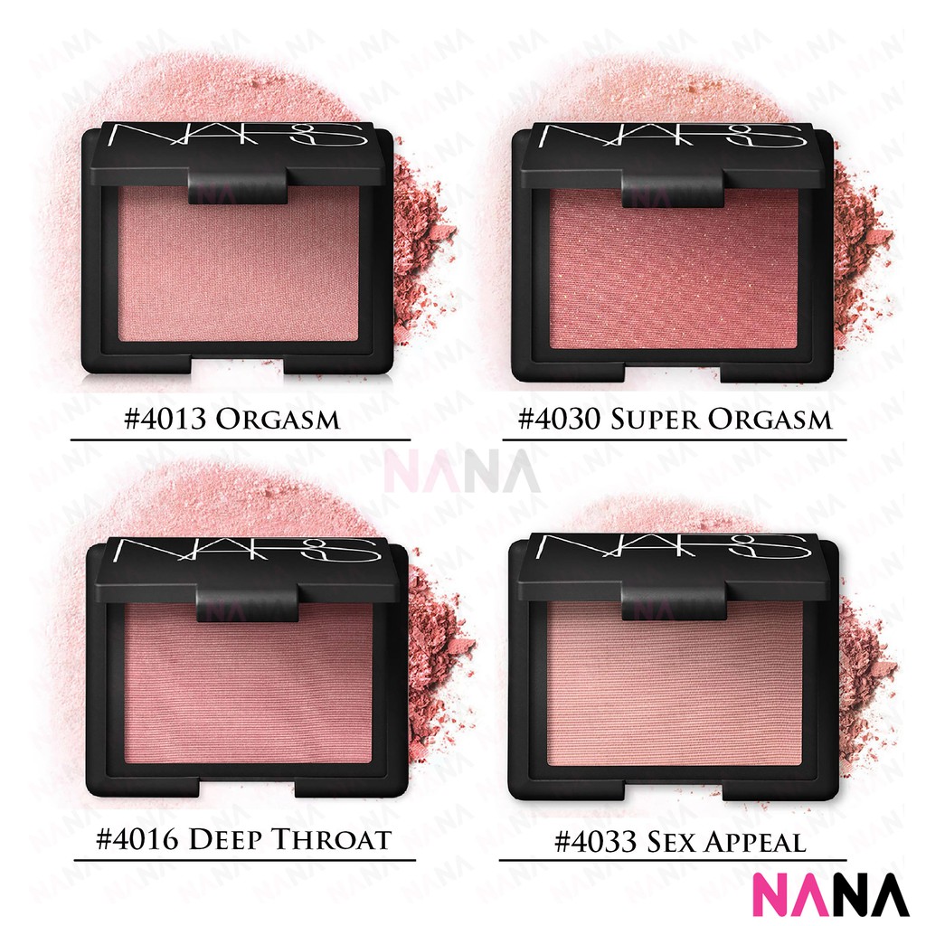 Nars Blush 4013 Orgasm 4016 Deep Throat 4030 Super Orgasm 4033 Sex Appeal Shopee Singapore 