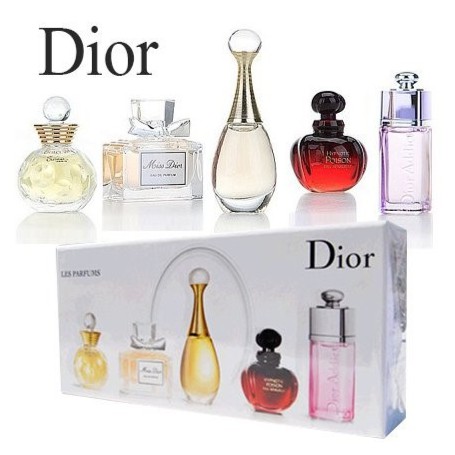 christian dior miniature perfume gift sets