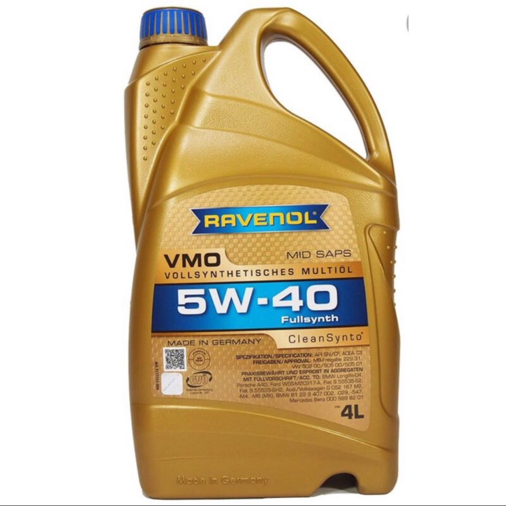 Ravenol vmo sae 5W-40 | Shopee Singapore