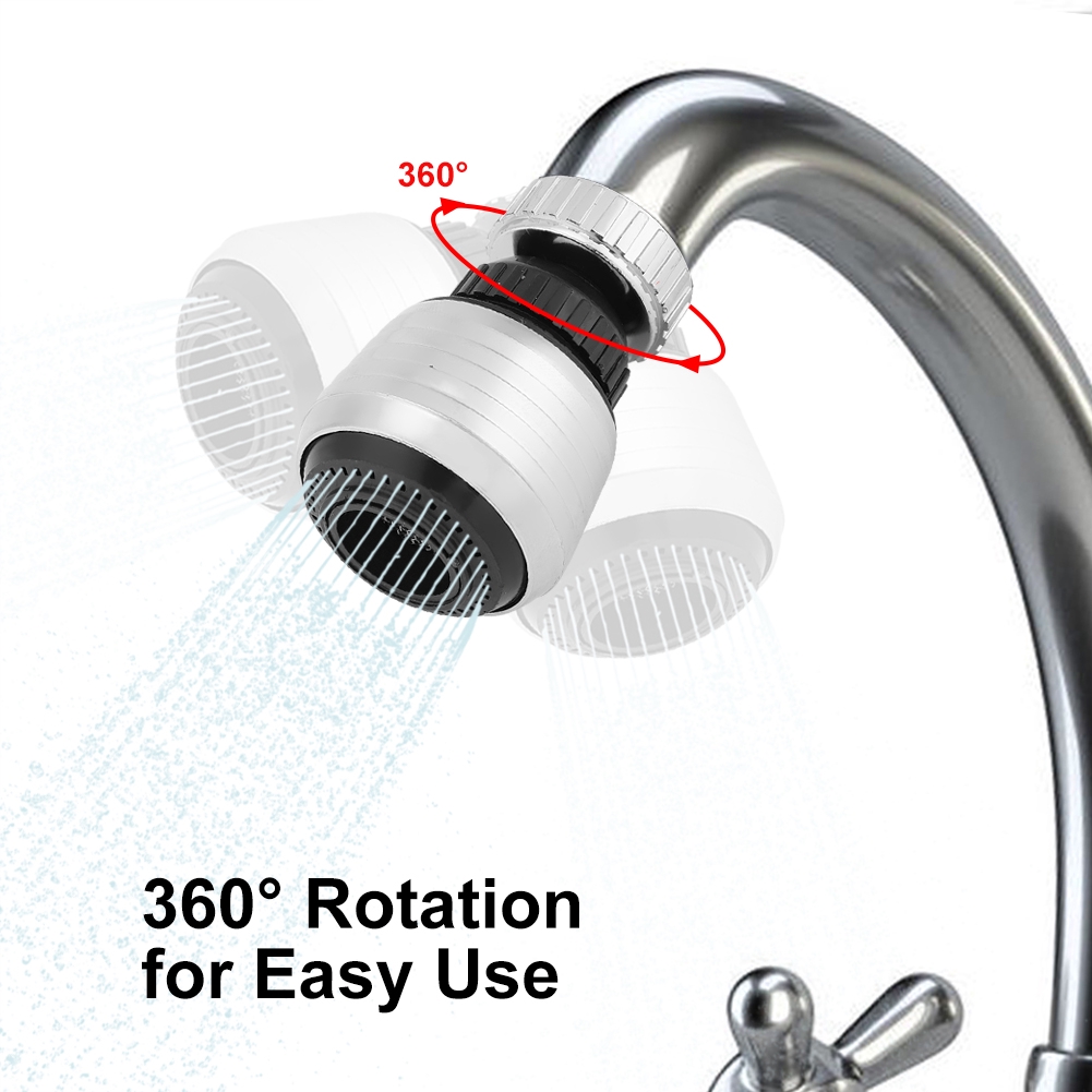 360 Adjustable Faucet Bubbler Water Filter Water Saving Faucet