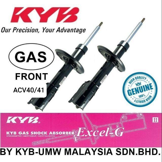 Kyb Toyota Acv40 41 Camry Shock Absorber 2006 2011 Front And Rear Original Kayaba Suspension Shocks Struts Shopee Singapore