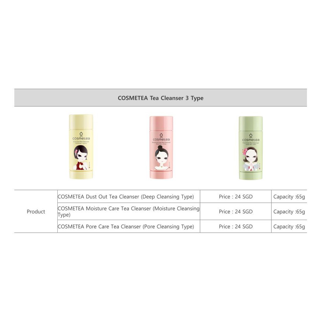 cosmetea pore care tea cleanser