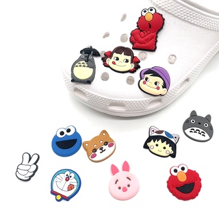 Image of 1PCS Cute shoe charms Mickey PVC Cartoon Croc jibz pins Charm For Clogs Buckle kids gift