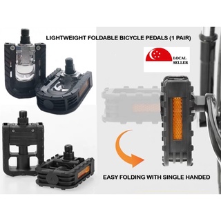 JA Foldable Bicycle Pedals in Pairs