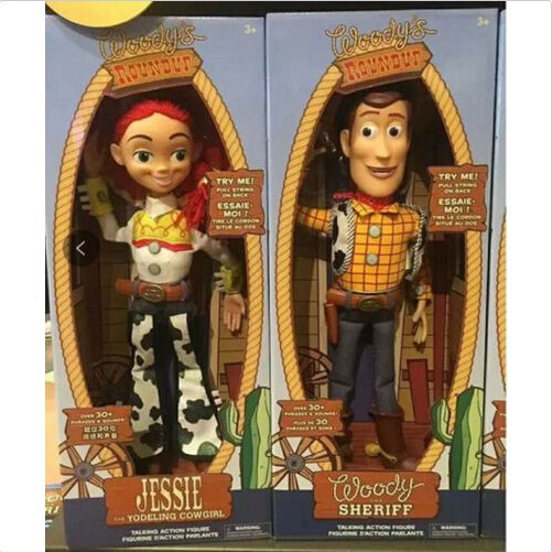 talking woody pull string doll