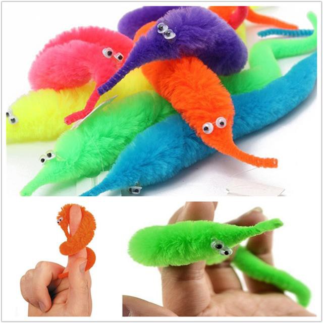 worm on a string stuffed animal