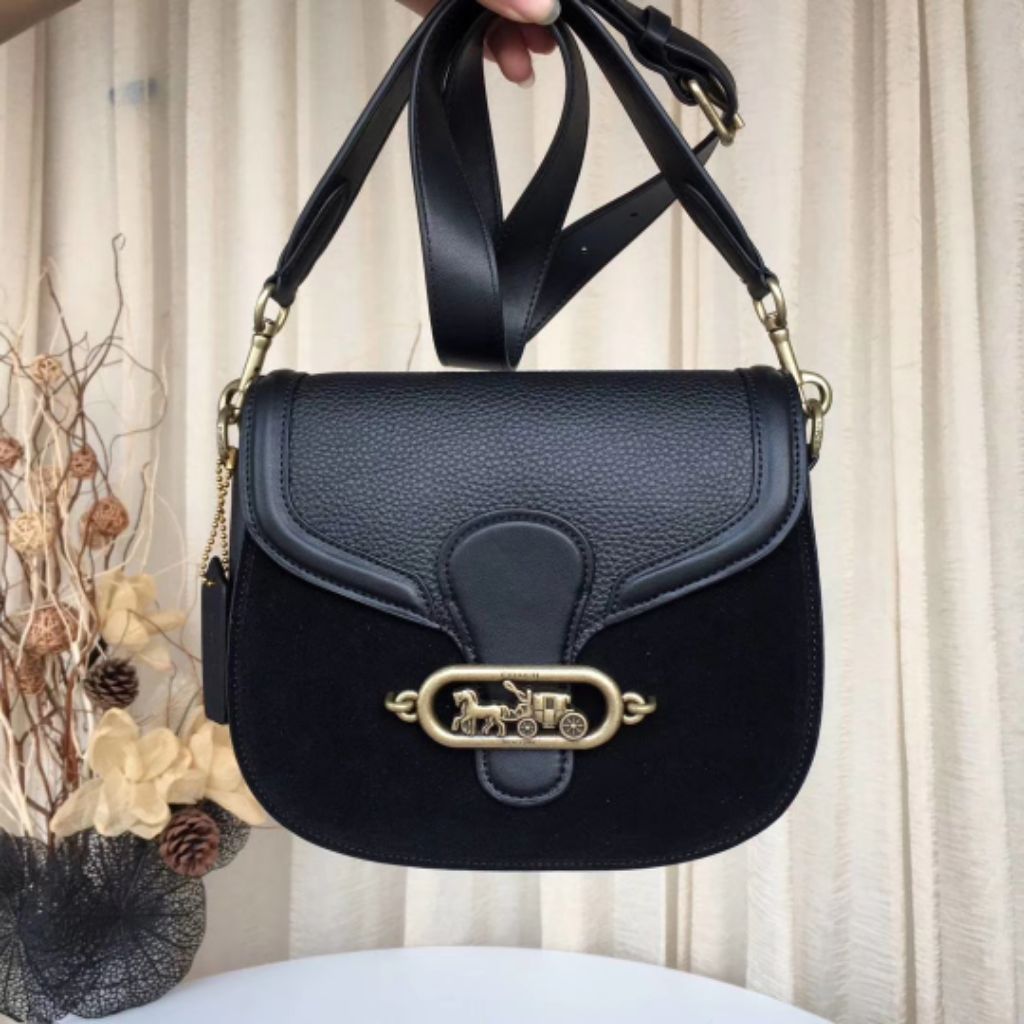 coach elle saddle bag