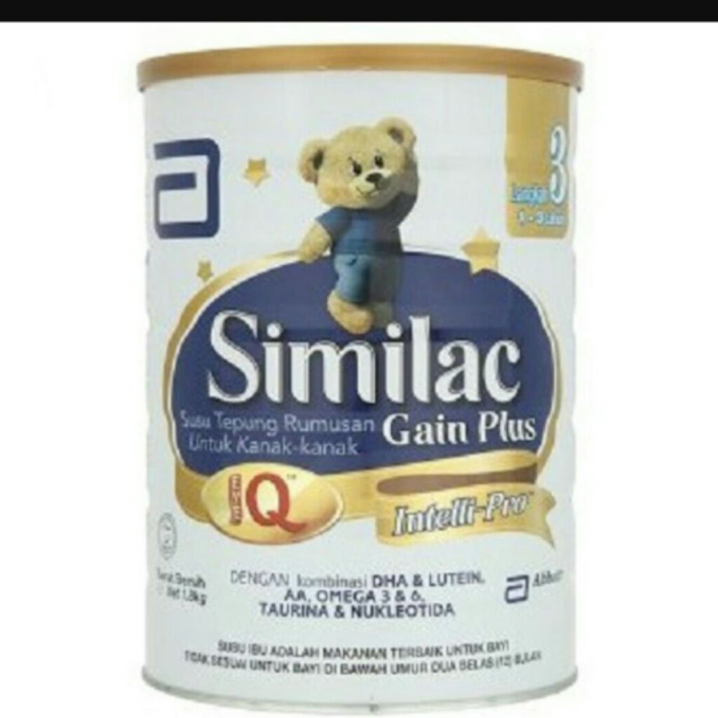 Similac Gain Plus Step3 1 8kg Shopee Singapore