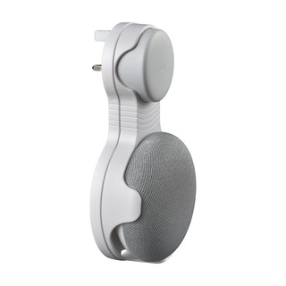 STANSTAR  Wall Mount Holder for Google Home Mini, A Space-Saving Accessories for Google Nest Mini Voice Assistant(UK Plug)
