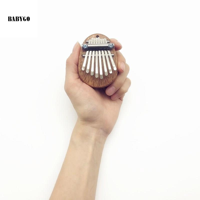 New Mini Kalimba Thumb Piano 8 Tone Finger Piano Kalimba Instrument Shopee Singapore