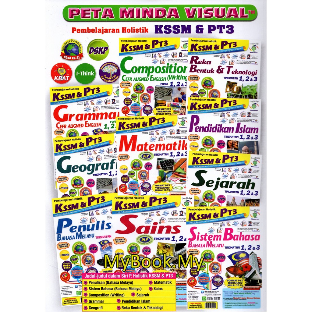 Myb Book Rujukan Notes Learning Holistik Kssm Pt3 Ting Black 1 2 3 Islamic Education Pni Neuron Shopee Singapore