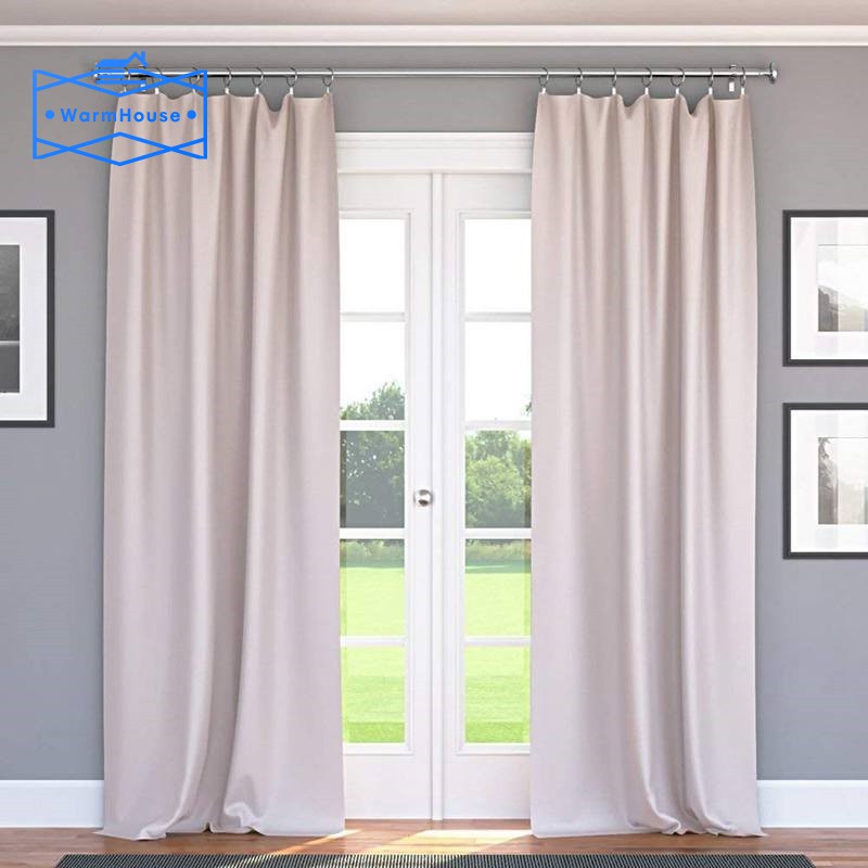 25 Pack Curtain Ring Wiht Clips Metal Decorative Drapery Window