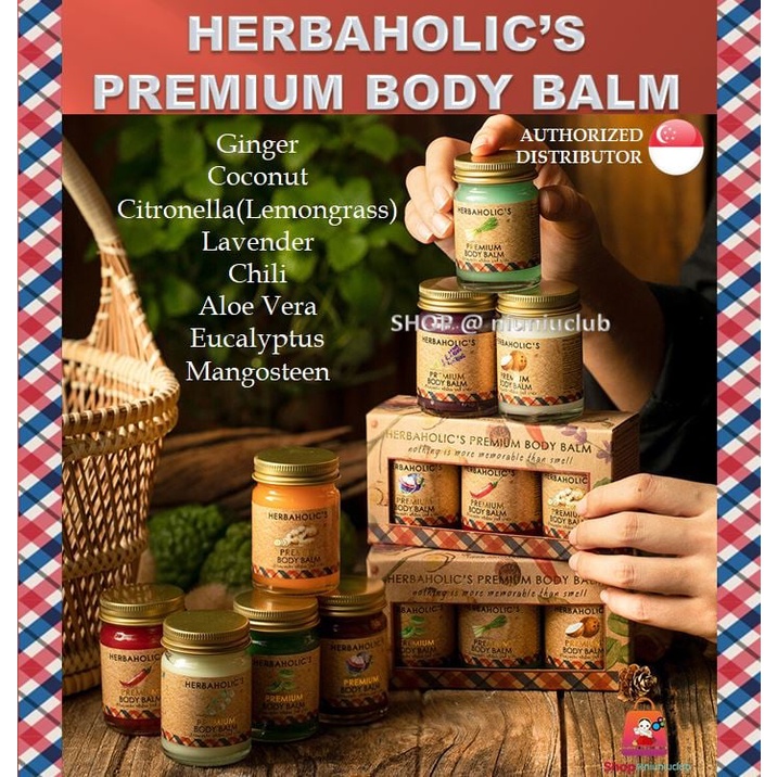 Herbal Balm Herbaholics Premium Body Balm Arom