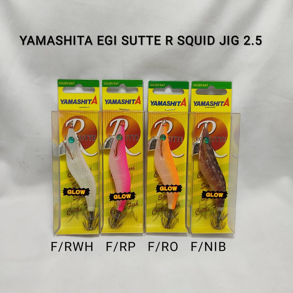 Original Yamashita Egi Sutte R Squid Jig 2 5 Shopee Singapore