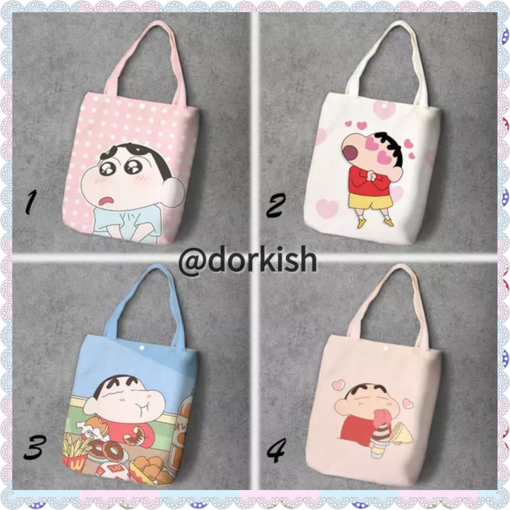 cute canvas tote bags