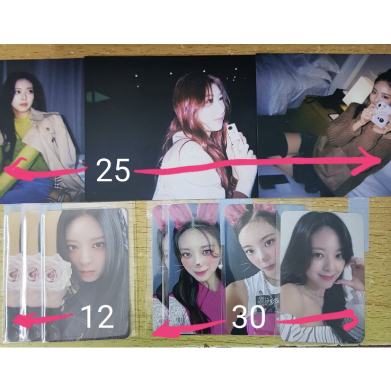 SG Shopee リュジン】ITZY crazy in love 公式トレカ