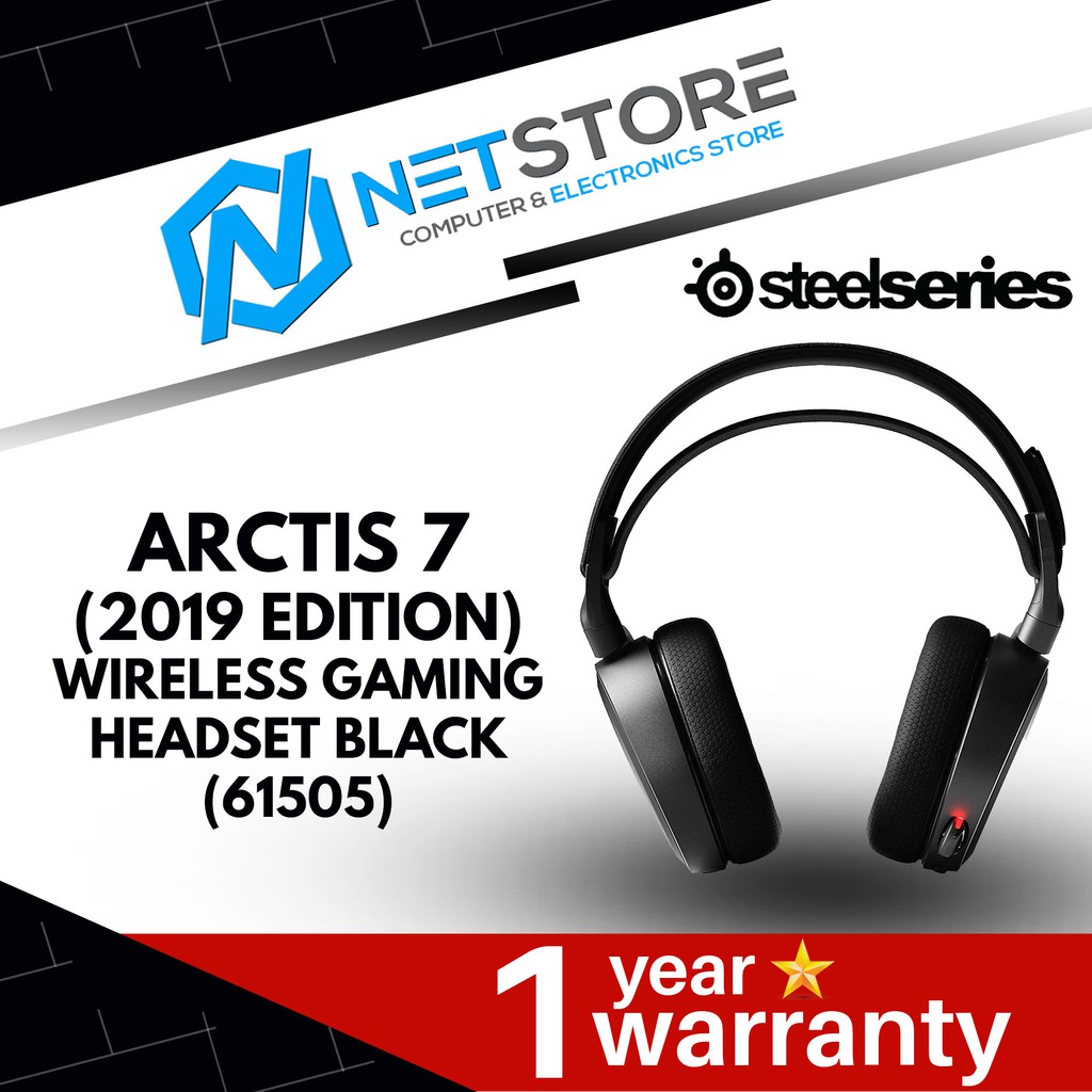 steelseries arctis 7 black 2019 edition